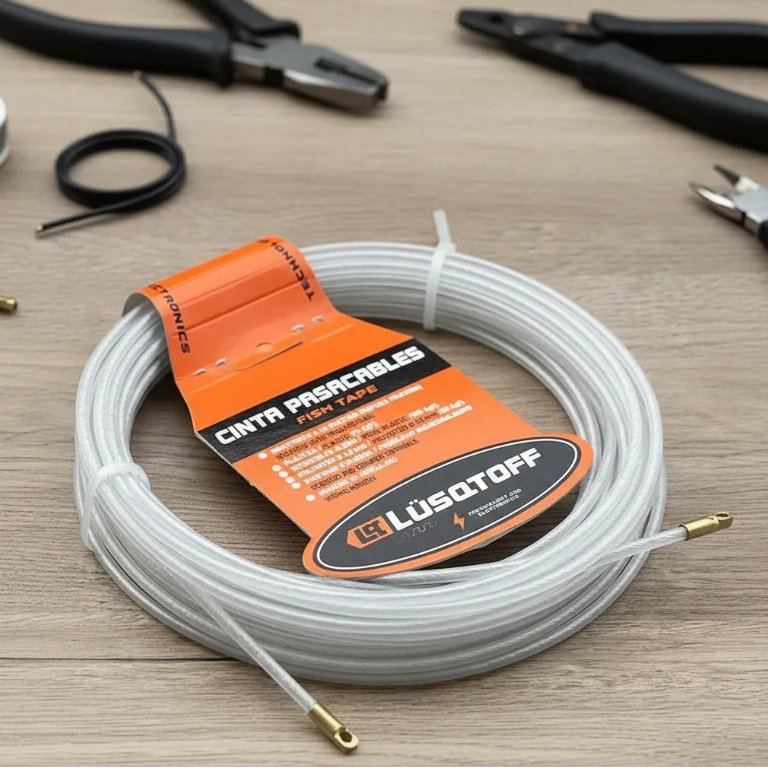 CINTA PASA CABLE ALMA ACERO  15MTS LUSQTOFF LQEace15